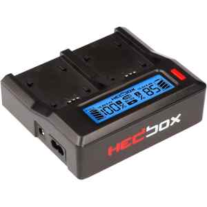 Cargador Doble de Baterias NPF | BAT-CARG-DC50 – HEDBOX