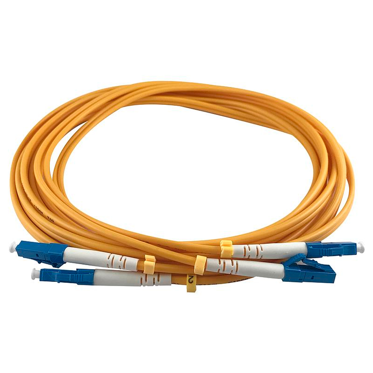 Cable de Conexion fibra optica SM LC/UPC A LC/UPC duplex 3mt 2mm Nextlink
