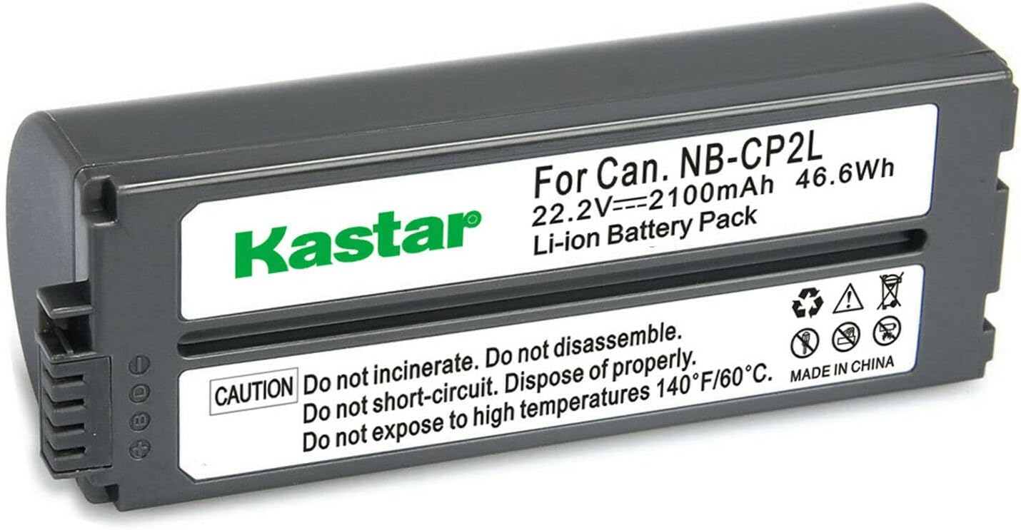 OHZHAO Upgrade 2500mAh NB-CP2L CP1L Akku + Ladegerät Adapter Für Canon Fotodrucker Selphy CP1500, CP1300, CP1200, CP910, CP900, CP820, CP810, CP800, CP520, CP510, CP500, CP100