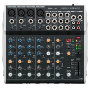 Consola de 12 Entradas XENYX 1202SFX (4-XLR) USB Streaming Interface y Efectos Klark | BEHRINGER