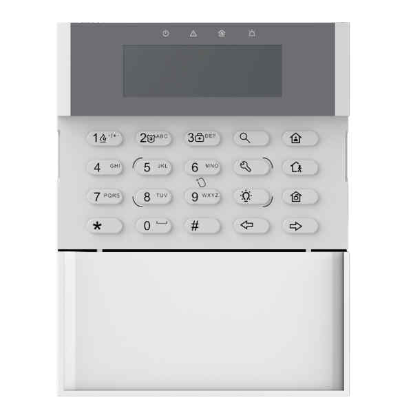 Teclado para alarma AX PRO Hybrid, pantalla LCD 2 entradas de alarma | Hikvision Teclado para alarma AX PRO Hybrid, pantalla LCD 2 entradas de alarma | Hikvision