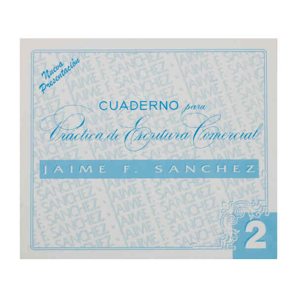 Cuadernos De Caligrafia Jaime Sanchez # 2 (50)
