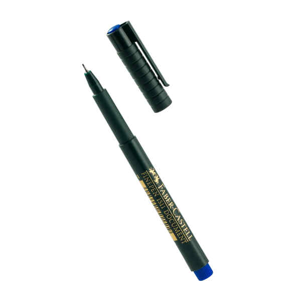 Marcador Punto De Rapidografo Faber Castell 1511-51 Azul (36X10)