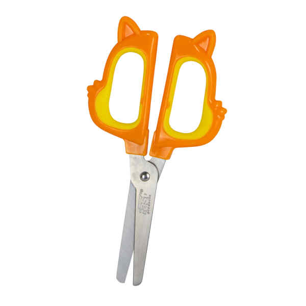 Tijera Escolar Fast De 5.5″ Softy Kinder Ardilla (12X24)