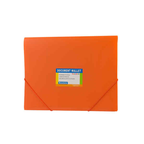 Folder Español Beautone 4875-4 Oficio Core Opaque Naranja (5X24)