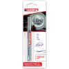 Marcador Caligrafico Edding 753 Metalico Plateado (100X10)