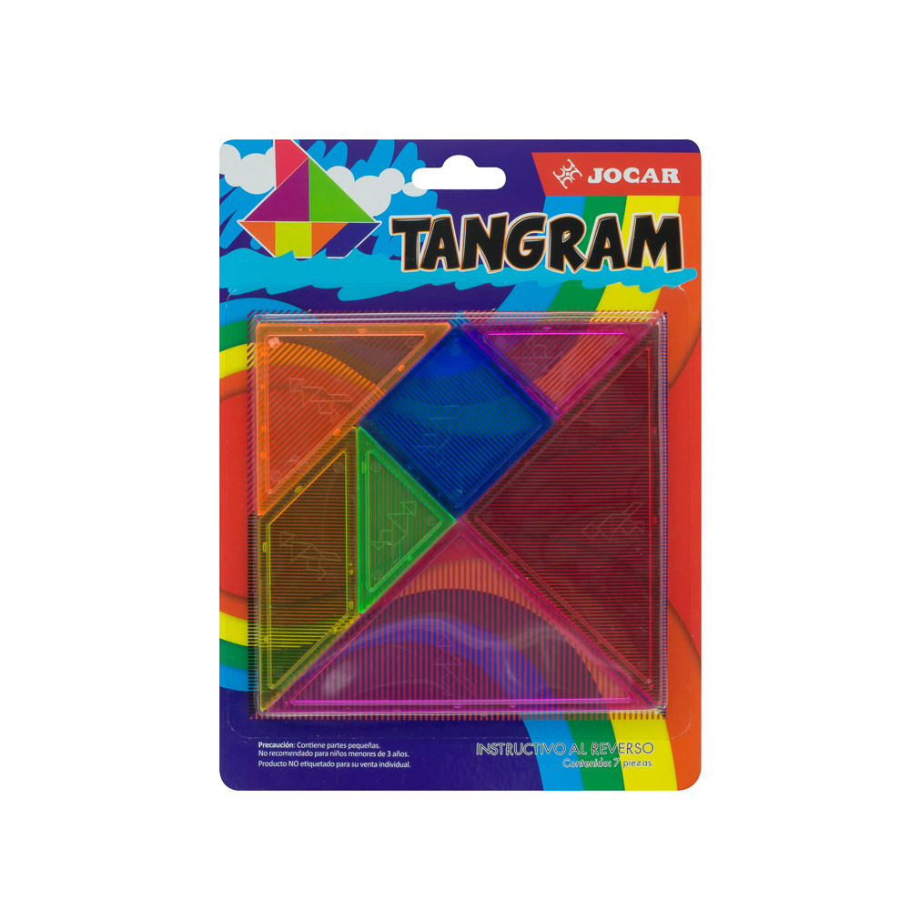 Juego Didactico Jocar Tangram (120)
