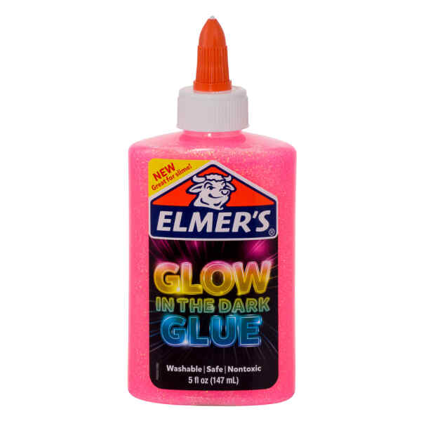 Goma De Color Elmer´S 2034489 5 Oz Glow In The Dark Rosado (18)