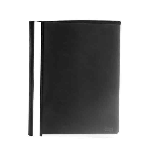 Folder Plastico Fast Carta Bx5 Negro