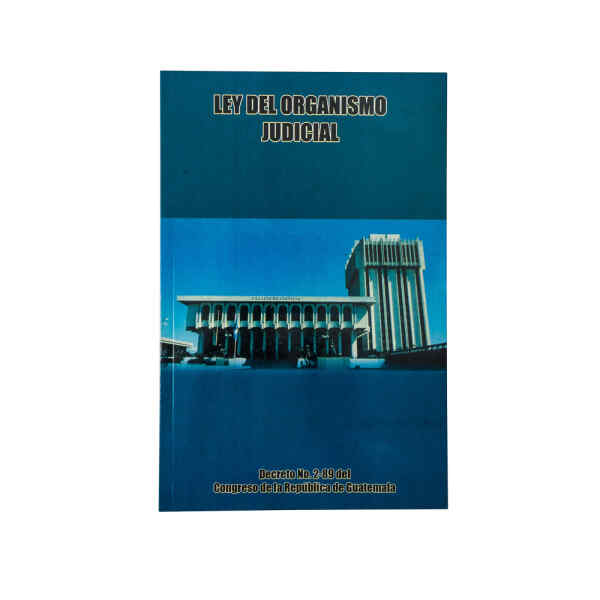 Libro Ley Organismo Judicial