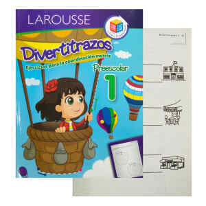 Libro P/Colorear Divertitrazos Preescolar 1