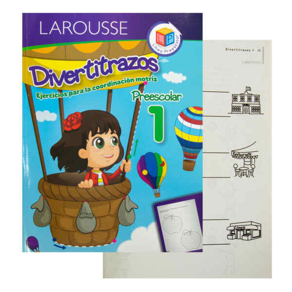 Libro P/Colorear Divertitrazos Preescolar 1