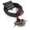 Medusa Para Escenario Proel Ebn2408 De 24 Entradas Xlr Y 8 Retornos Xlr Longitud De 25 Metros