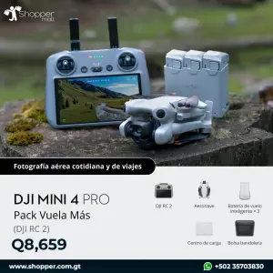 Dron Mini 4 Pro Fly More Combo PLUS | DJI RC 2 – DJI Dron Mini 4 Pro Fly More Combo PLUS | DJI RC 2 – DJI