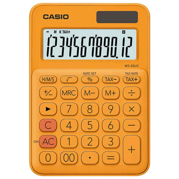 Calculadora Mini de Escritorio – CASIO MS-20UC-RG