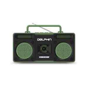 Bocina Bluetooth Verde RTX-20 – Radio Bluetooth – Dolphin