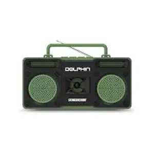 Bocina Bluetooth Verde RTX-20 – Radio Bluetooth – Dolphin