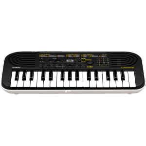 Teclado Mini 32 Teclas 100 Tonos 50 Ritmos Adapt.AC, Negro | CASIO