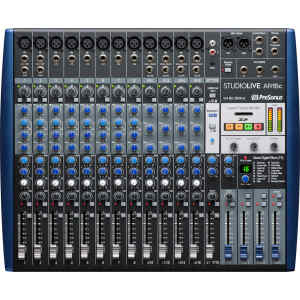 Mezcladora Hibrida de 18 Canales, Incluye Sofware Capture | PRESONUS