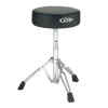 Banco para Bateria DW, serie 700, Ajustable Redondo, Negro Herraje Cromado patas de Goma | PDP