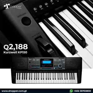 Teclado de Accion Sintetizada de 61 Notas, Puerto USB, Polifonia 128, Sistema de Grabacion | KURZWEIL