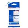 Ptouch Label Tape Blue/White