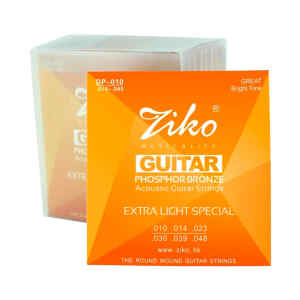 Cuerdas para Guitarra Acustica Bronze | ZIKO