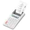 Calculadora de Mesa mini con Impresora papel 12 digitos | HR-8RC-WE- DC – CASIO