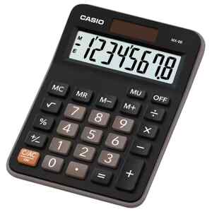 Calculadora de Mesa mini 8 Digitos Pantalla Grande | MX-8B – CASIO