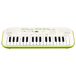 Teclado Mini 32 Teclas 10 Tonos 50 Ritmos Adap.AC, Blanco | CASIO