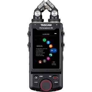 Grabadora Port. Dig. 6 Entradas, Pantalla Tactil con Multirack 8 Canales | TASCAM