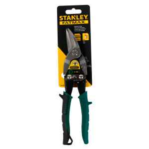 TIJERA DE AVIACION FATMAX, TIPO DERECHA,LARGO DE 12.5 PULGADAS, 318 MILIMETROS. MARCA STANLEY