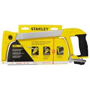 ARCO DE SIERRA DE ALTA TENSION, LARGO DE HOJA DE 12 PULGADAS, 305 MILIMETROS. MARCA STANLEY