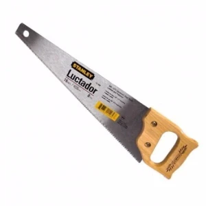 SERRUCHO LUCTADOR, LARGO DE HOJA DE 20 PULGADAS, 508 MILIMETROS, 7 DIENTES POR PULGADA. MARCA STANLEY