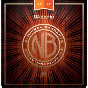Juego de Cuerdas para Guitarra Electroacustica NB1047 | D ADDARIO