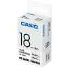 Cinta para Etiquetadora 18mm Bk/We | CASIO