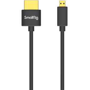 Cable 4K Micro HDMI a HDMI Ultradelgado de 55CM | SMALLRIG