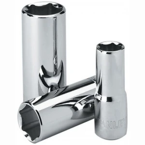 COPA/DADO/CUBO LARGO METRICO, 6 PUNTOS, RAIZ DE 1/4, 9 MILIMETROS. MARCA STANLEY