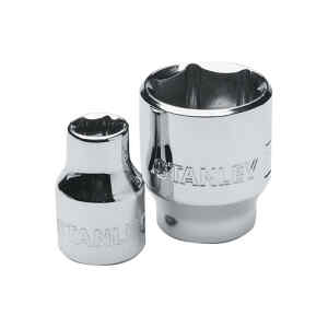 COPA/DADO/CUBO ESTANDAR METRICO, 6 PUNTOS, RAIZ DE 3/8, 9 MILIMETROS. MARCA STANLEY