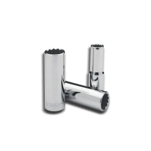 COPA/DADO/CUBO LARGOS EN PULGADAS, 12 PUNTOS, RAIZ DE 1/2, MEDIDA DE 1 PULGADAS. MARCA STANLEY