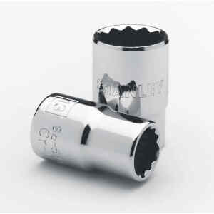 COPA/DADO/CUBO ESTANDAR METRICO, 12 PUNTOS, RAIZ DE 1/2, 25 MILIMETROS. MARCA STANLEY