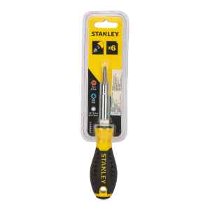 DESTORNILLADOR DE 6 VIAS. MARCA STANLEY