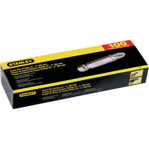 CAJA DE 100 PUNTAS DE DESTORNILLADOR PHILLIPS No. 2, 2 PULGADAS DE LARGO. MARCA STANLEY