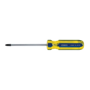 DESTORNILLADOR PRO PUNTA PHILLIPS, ANCHO DE PUNTA No. 2, LARGO BARRA 4 PULG, LARGO TOTAL 8-1/4 PULG. MARCA STANLEY