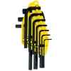 JUEGO DE 10 LLAVES HEXAGONALES/ALLEN DE 1/16, 5/64, 3/32, 1/8, 5/32, 3/16, 7/32, 1/4, 5/16 Y 3/8 PULGADAS. MARCA STANLEY
