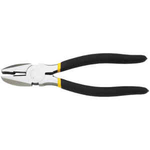 ALICATE DE ELECTRICISTA,LARGO DE 7 PULGADAS, ANCHO DE 2 PULGADAS, ANCHO DE PUNTA 7/8 PULGADAS. MARCA STANLEY