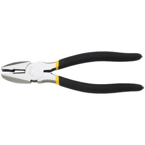 ALICATE DE ELECTRICISTA,LARGO DE 7 PULGADAS, ANCHO DE 2 PULGADAS, ANCHO DE PUNTA 7/8 PULGADAS. MARCA STANLEY