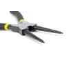 ALICATE P/ANILLOS DE RETENCION, INTERIOR RECTO, LARGO 7 PULG, ANCHO 3-2/5 PULG, ANCHO PUNTA 2/5 PULG. MARCA STANLEY