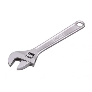 LLAVE AJUSTABLE DE CANGREJO CROMADA, LARGO DE 12 PULGADAS, APERTURA DE 1-5/16 PULGADAS, 1.3 LIBRAS. MARCA STANLEY