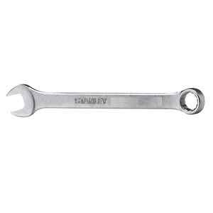 LLAVE COMBINADA METRICA, COLA CORONA, 12 PUNTOS, APERTURA 38 MILIMETROS, LARGO DE 565 MILIMETROS. MARCA STANLEY